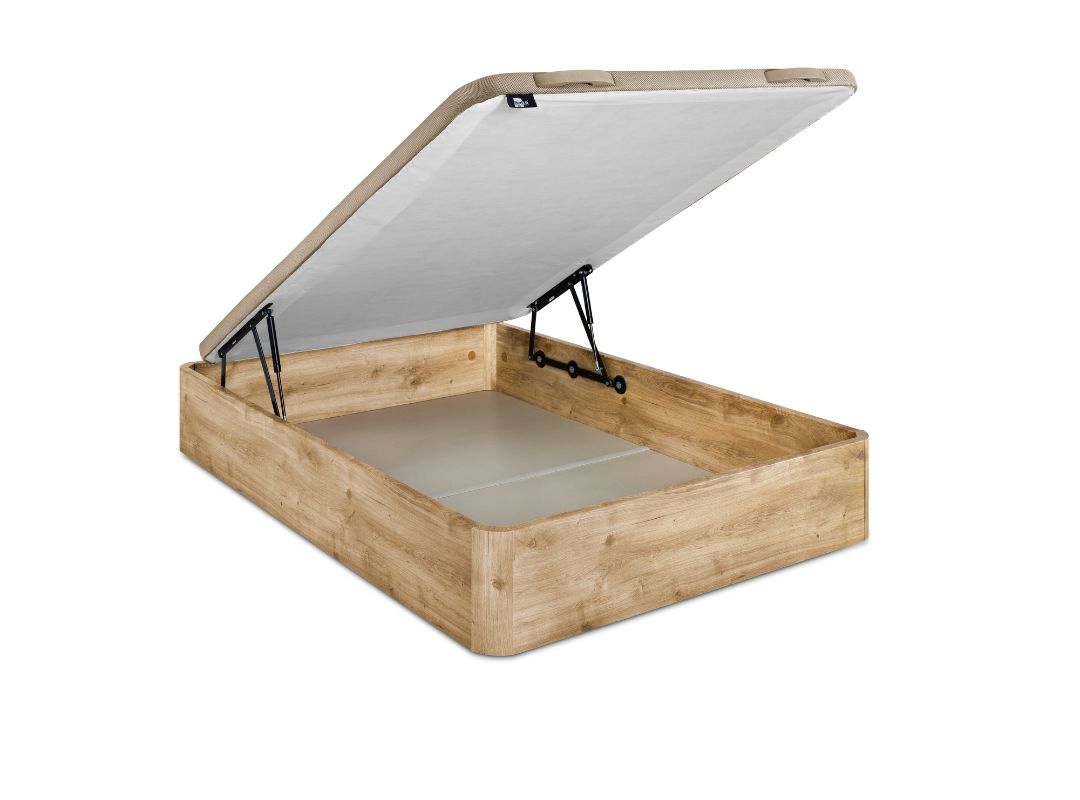 Abatible-de-madera-Regio-abierto-color-tabaco